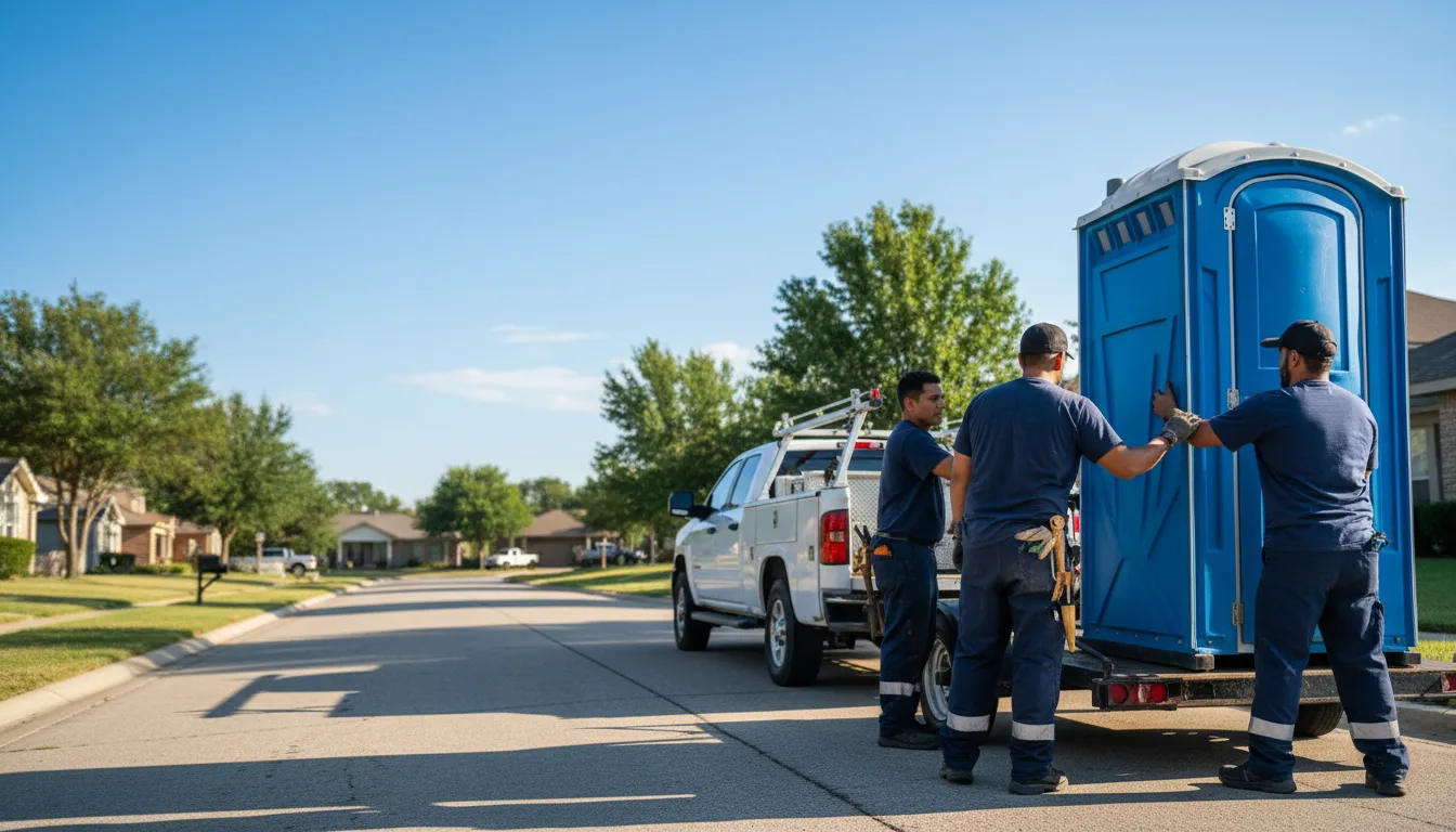 Portable Toilet Rental in Hermleigh, TX near me
